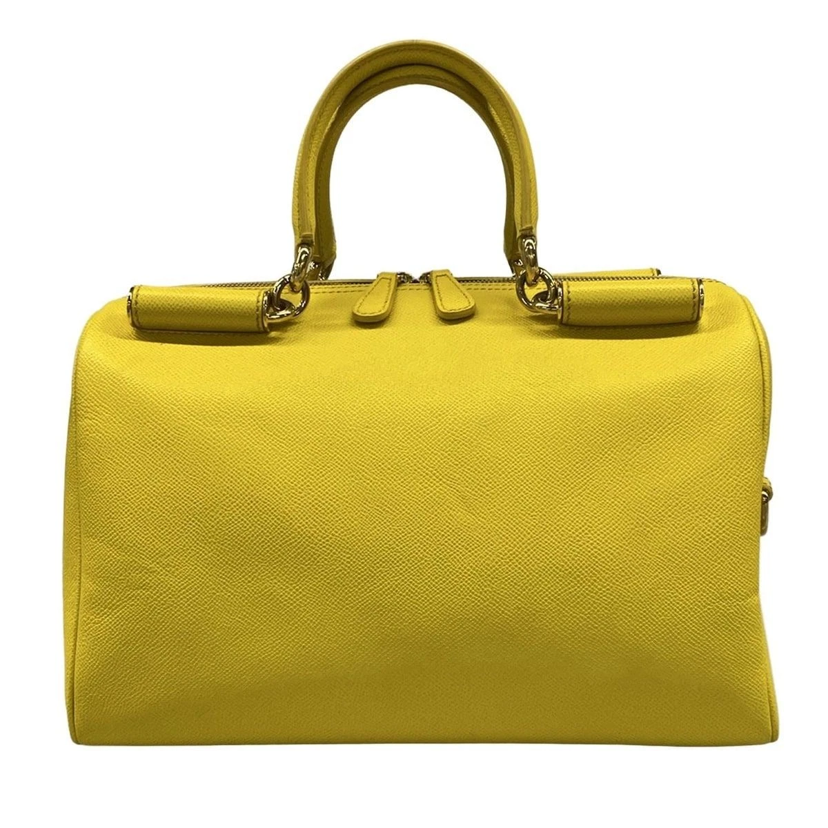 Dolce&Gabbana Leather Exterior Yellow Bags & Handbags for Women