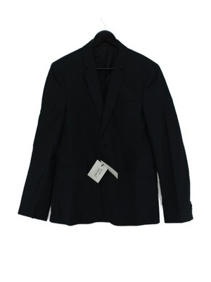 Paul Smith Herren Blazer Brustumfang: 38 in Blau Wolle Neu Mit Etikett