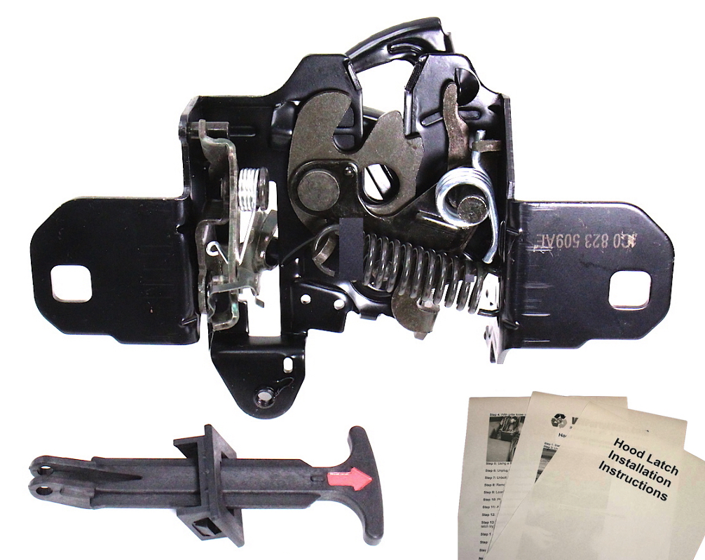 New Hood Latch Lock Catch Fits 1998-2010 VW Beetle + Pull Handle