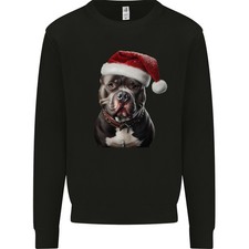 Felpa Uomo Staffordshire Bull Terrier Staffy Di Natale