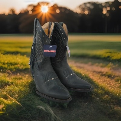 Durango Crush Black Onyx Western Booties (Y156)