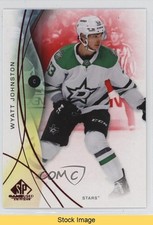 2024-25 Upper Deck SP Game Used Red Wyatt Johnston #53 READ 0l6f