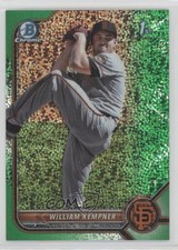 2022 Bowman Draft Chrome Green Sparkle Refractor /99 William Kempner #BDC-3 0w27