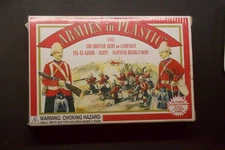 ARMIES in PLASTIC 1882 BRITISH ARMY CAMPAIGN TEL-EL-KEBIR EGYPT  5416 RED