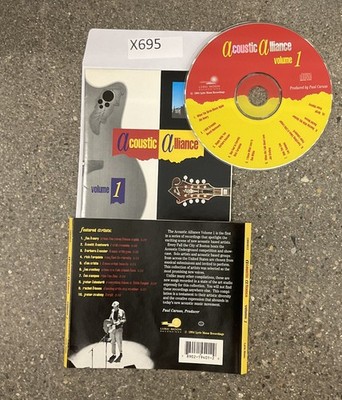 Acoustic Alliance Volume 1 by Various (CD, 1994) No Case #X695
