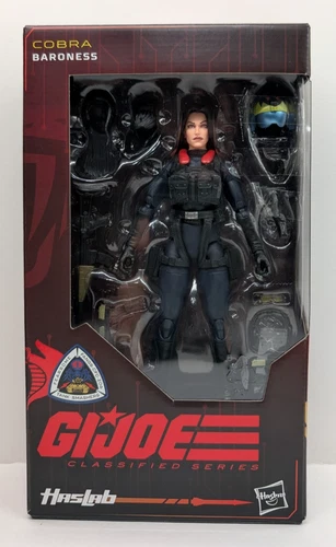 GI Joe Classified #183 Rattler Haslab Pilot Baroness Figure MIB - NEW B2