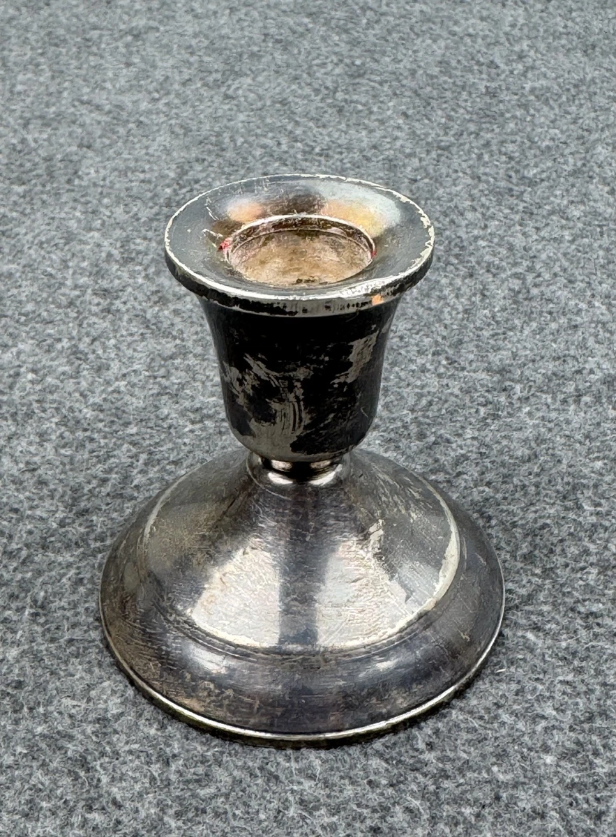 Duchin Creation In Antique Us Sterling Silver Candlesticks