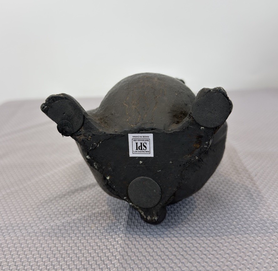 SPI Home Bunny Rabbit Figurine Statue Cast Iron Garden Yard Patio Decor 6.5”