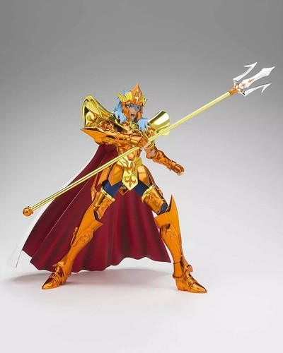 Saint Seiya Emperor Poseidon Figur Imperial Throne Set Saint Cloth Myth EX JPN - Bild 4 von 17