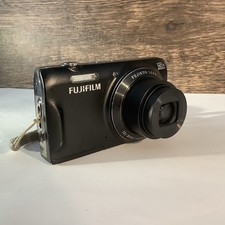 Fujifilm FinePix T Series T550 16.0MP Digital Camera Black Tested w/ Charger