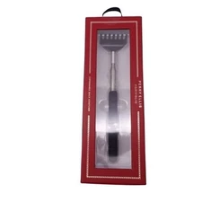 NEW Perry Ellis Portfolio Men's Retractable Backscratcher Black Silver