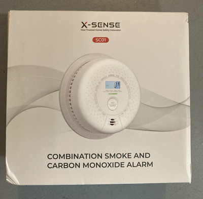 X-Sense SC01 combo Smoke And Carbon Monoxide Alarm