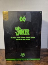 Dc Multiverse McFarlane Joker Titan Glow in the Dark Gold Label Exclusive New