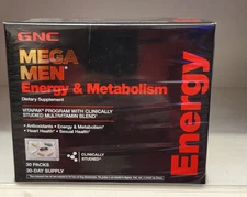 G N C Mega Men Energy & Metabolism Vitapak,  30 Count