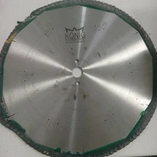 KONIG Tungsten Hartmetall Circular Saw Blade 450x4,0x30 Z=120 N.ALU *Never USED*