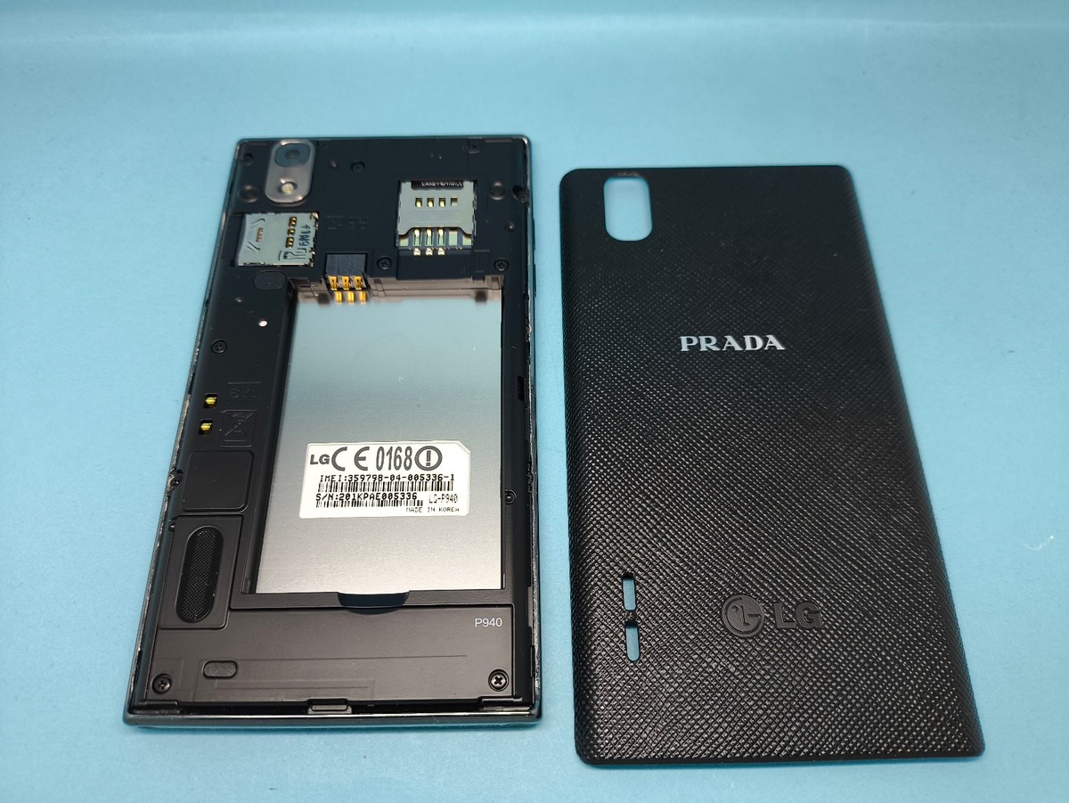【中古品】PRADA Phone by LG-P940 ブラック LG Prada 3.0 (P940) Unlocked Mobile Phone | eBay