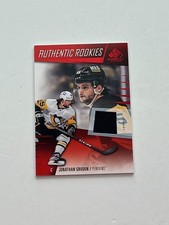 2023-24 SP GAME USED ROOKIE JERSEY JONATHAN GRUDEN - PITTSBURGH PENGUINS