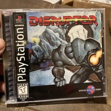 Disruptor (Sony PlayStation 1, 1996) PS1 See Description - CIB with REG CARD