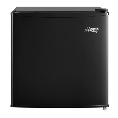 Arctic King 1.7 Cu Ft Compact Refrigerator, Black   Energy Star Mini Fridge for