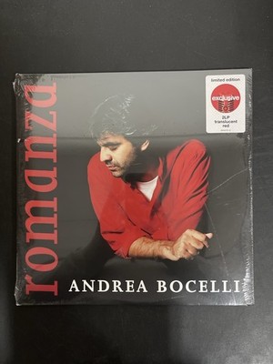 Andrea Bocelli - Romanza LE Red Vinyl SEALED NOT TESTED