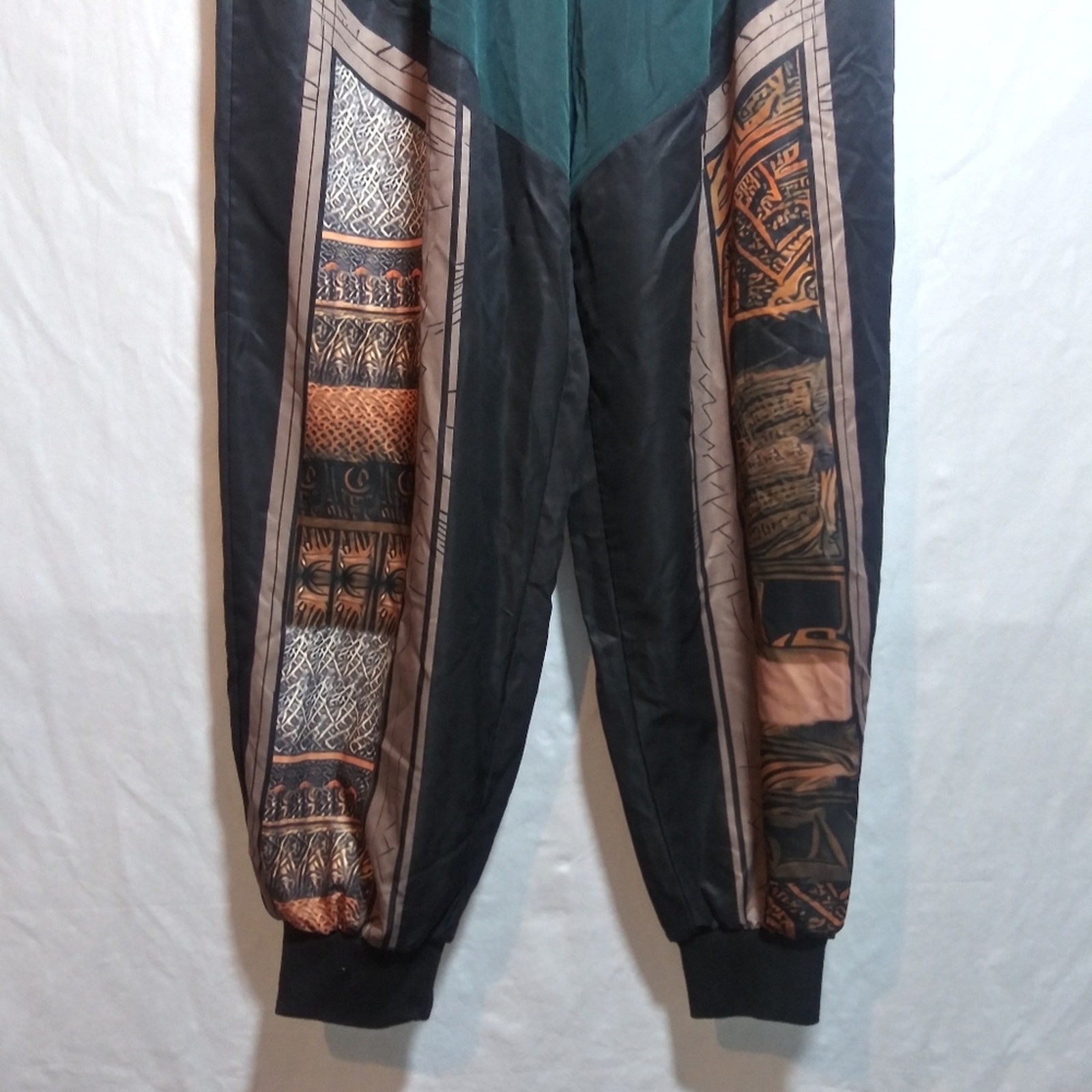 ChArmkpR Ethnic Pattern Patchwork Drawstring Wais… - image 3