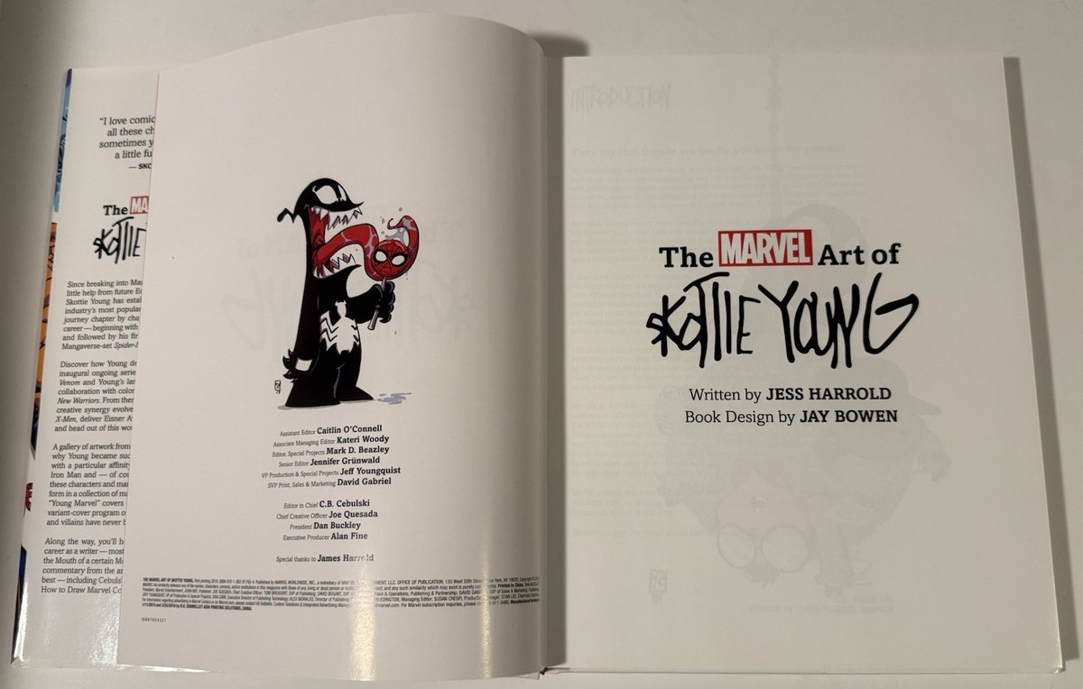 The Marvel Art of Skottie Young (2019, Hardcover) for sale online