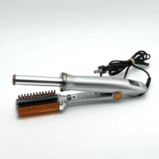 In Styler Rotating Curling Iron IS1001.1-19 Gray/Orange 3/4in Tested Working