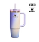 Stanley x Wicked 30oz FlowState Quencher Tumbler Glinda For Good In Hand