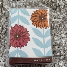 Hallmark Floral Blank Cards Just A Note 20 Count Pack With Envelopes For All Occ