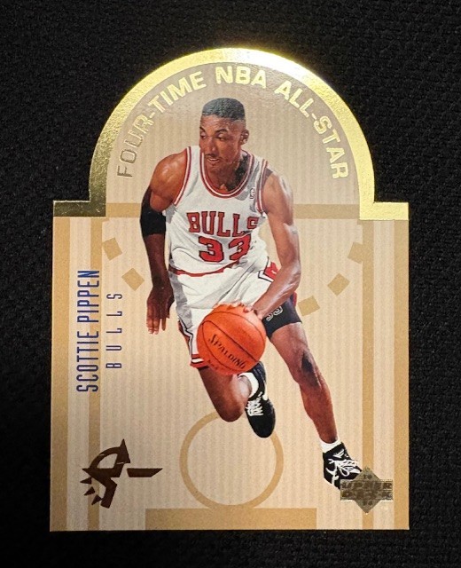 1993-94 Upper Deck Special Edition - Die-Cut All-Stars Scottie Pippen #E4 Bulls