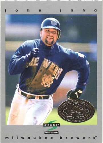 1997 Score Premium Stock John Jaha #68 card