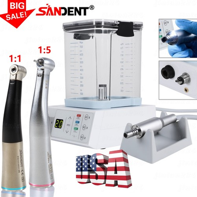 #ad Dental Brushless LED Electric Micro Motor 1:1 1:5 Increasing Handpiece Practice $340.10