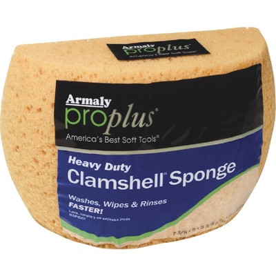 Armaly ProPlus 7.375 In. x 5 In. Yellow Heavy Duty Sponge 00008 Pack of 6 Armaly