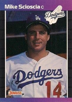 1989 Donruss #77 Mike Scioscia