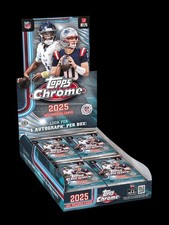 Topps Chrome Football 2025 Sealed Hobby Box NFL Football