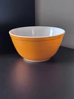 Vintage PYREX Reverse Primary Mixing Bowl Orange 402