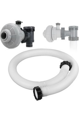 Plunger Valve, Hose & Strainer for Intex Pool, Fits 1500/2500/4000 GPH Pumps