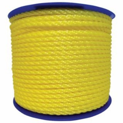 ORION ROPEWORKS 350120-YEL-00600-R0283 ROPE 3/8'' POLYPROPYLENE 2168 LB 600 FT