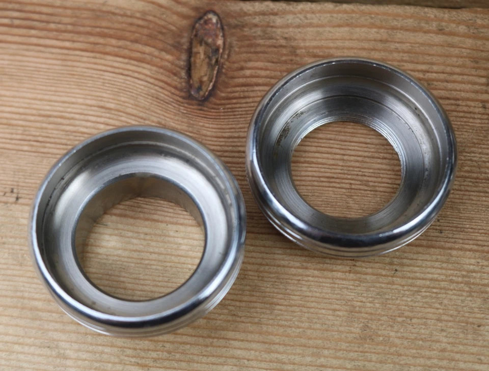 Tange Allez Chrome 1" Threaded Headset ISO Vintage Retro Steel Road Racing Bike - Image 3 of 4