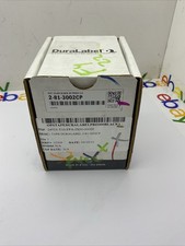 DuraLabel Vinyl Label Tape 1" Wide Black Premium 2 140' Roll Cat  2-81-3002CP