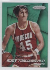 2014-15 Panini Prizm Green Prizm Rudy Tomjanovich #188 HOF 1f0