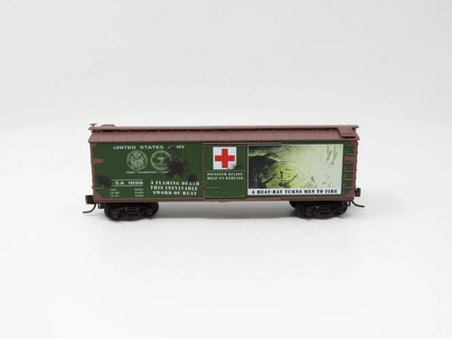 MICRO TRENES CALIBRE N GUERRA DE LOS MUNDOS 40' VAGÓN MADERA EE. UU. 1898 PN 03900272 | Zustand: New