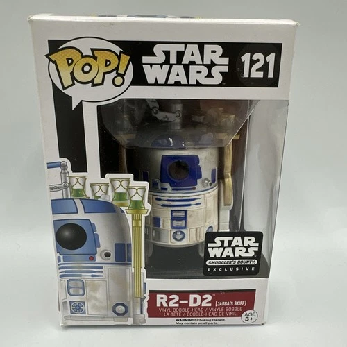 Funko POP! R2-D2 Jabba's Skiff Star Wars Smugglers Bounty Exclusive 121 NIB