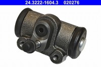 ATE Radbremszylinder 24.3222-1604.3 FüR BMW E30 Grauguss 3Er 316 Ecotronic Baur