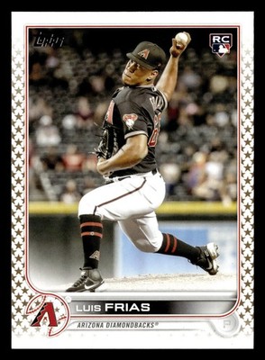 Luis Frias 2022 Topps Gold Star SP #338 Arizona Diamondbacks Rookie RC *030