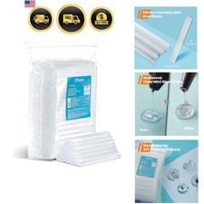 Mini Glue Gun Sticks, 200 Pcs Clear Mini Glue Sticks, 0.27" Diameter and 4" L... 0.19 per gallon
