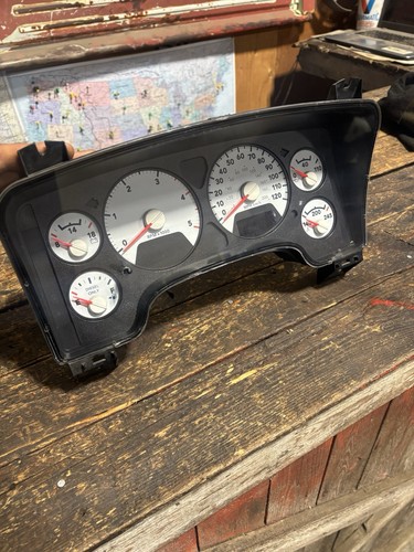 2007 DODGE RAM 2500 3500 5.9L CUMMINS GAUGE CLUSTER 228,000miles P05172050AF - Picture 2 of 6