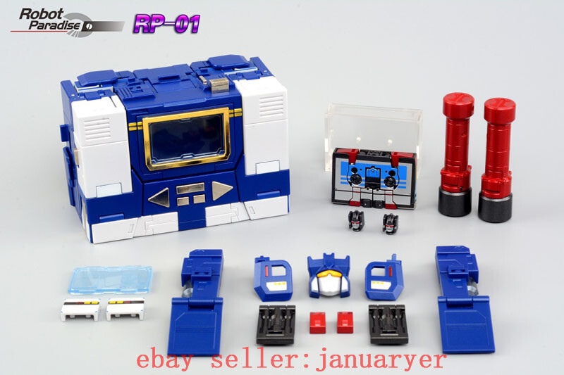 New Fanstoys Rp01 Rp-01 Acoustic Wave And Rumble Transforming