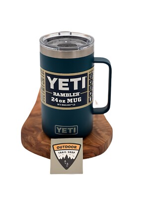 Yeti Rambler 24 oz Mug Agave Teal Limited Edition Retired