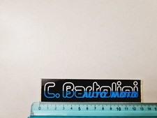 Adhesive C. Bartolini Car Motorcycle Sticker Vintage 80s Original
